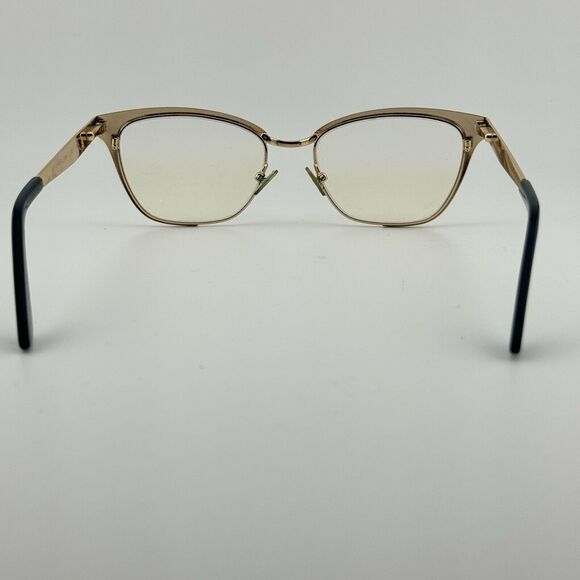 Mo Eyewear Spain MO UPPER 299M A 52-17-140 Gold/Zebra Eyeglasses Frame‎ H13095
